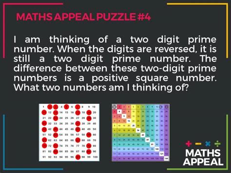 Maths Appeal Puzzle Solving Video 4 Prime Number Puzzle Solution
