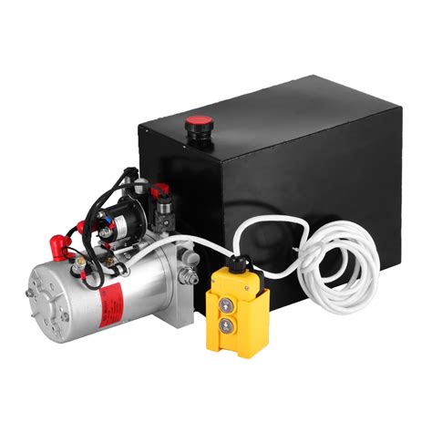 Business And Industrial 12 Volt Double Acting Hydraulic Pump For Dump