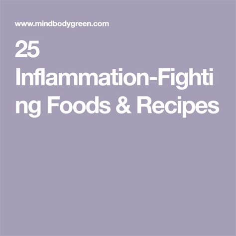 The Best Inflammation Fighting Foods And How A Food Editor Actually