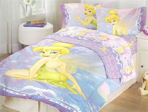 Take a look at these bedding. Tinkerbell Full Comforter - Tink Pixie Dust Double Bed Blanket