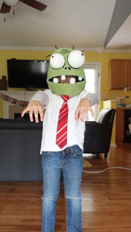 Plants Vs Zombies Handmade Halloween Mask Made Out Of Paper Mache And