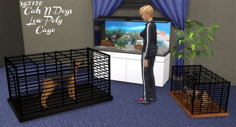 Sims 4 Dog Cage