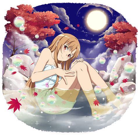 [hot spring angel] asuna hình ảnh tiểu thuyết hoạt hình