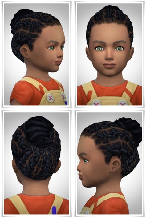 Sims 4 Toddler Braid Hair Cc Nshon