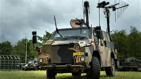 Dutch Army Receives New Electronic Warfare Vehicle Based On Bushmaster