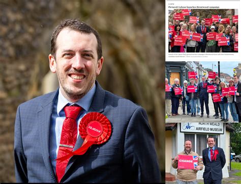 Dr Gareth Barrett launches Labour campaign in Brentwood, Ongar and