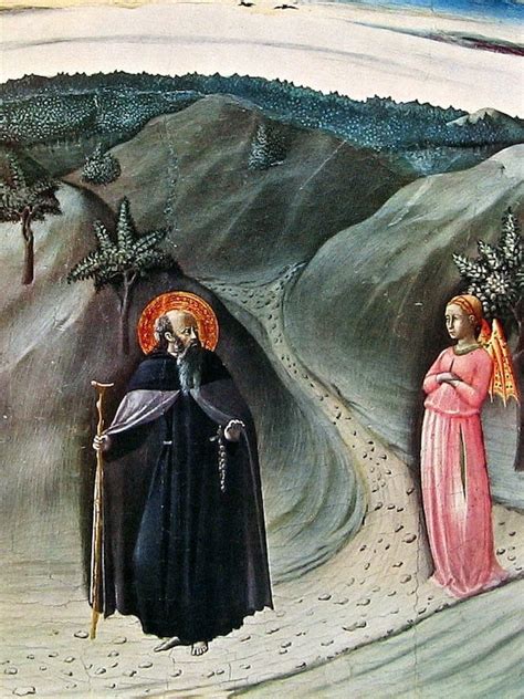 Saint Anthony Tempted By The Devil By Sassetta Fine Art Etsy