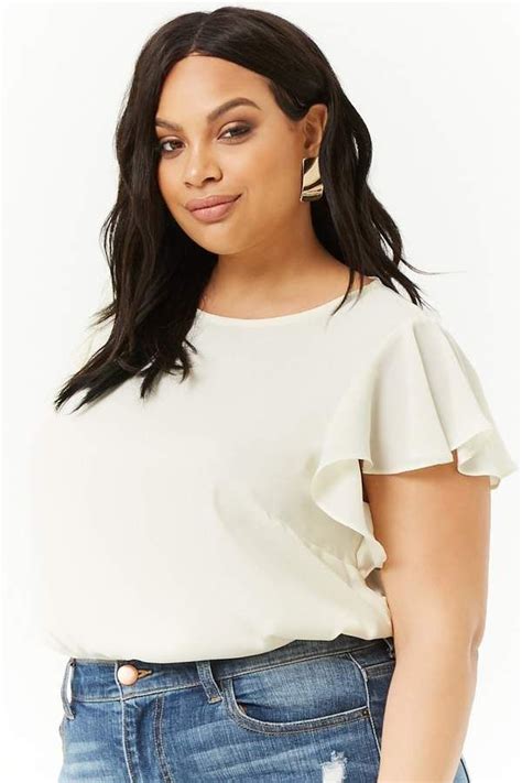 Forever 21 Plus Size Butterfly Sleeve Top Butterfly Sleeve Top