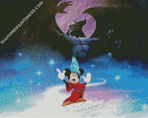 Fantasia Mickey 5d Diamond Painting