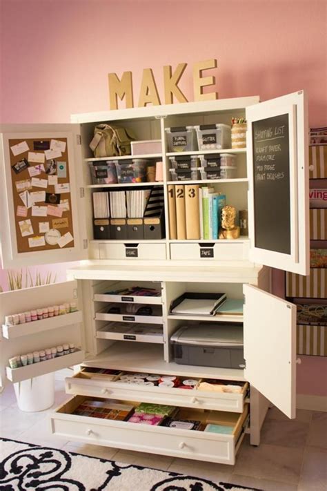 20 Best Craft Room Storage And Organization Furniture Ideas 22 Diy