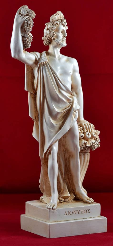 Dionysus Dionysos Greek Statue Ecstasy Wine Greek Mythology Etsy