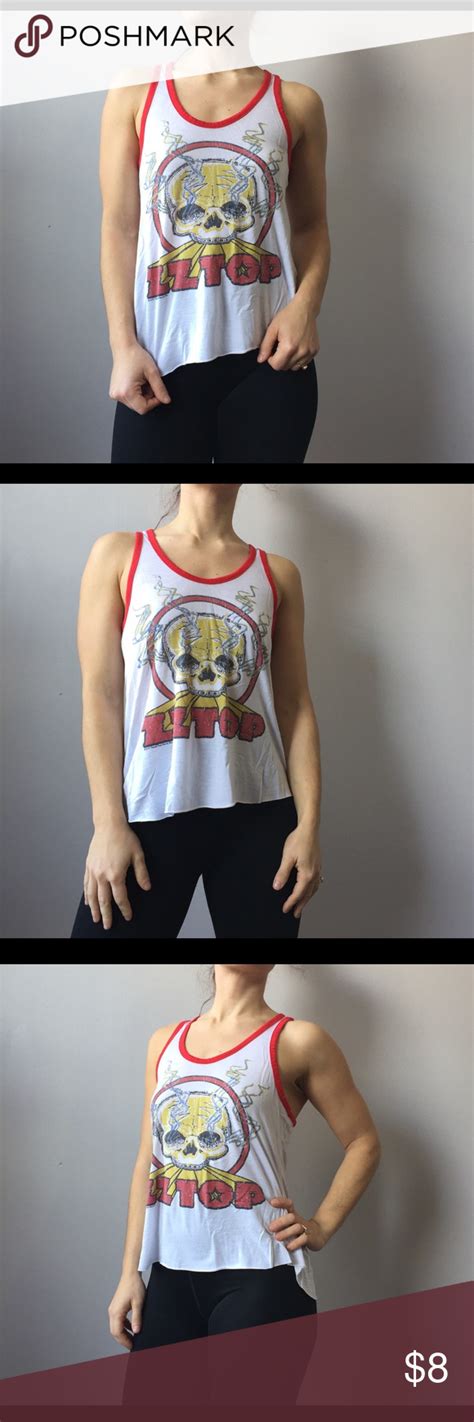 The united states, united kingdom, canada, australia, new zealand, india. ZZ Top red lined raced back tank top | Tops, Tank tops ...