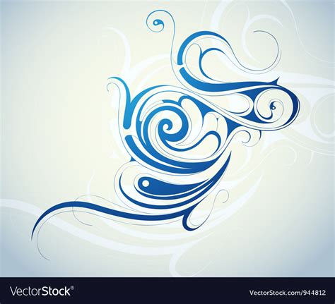 Abstract Swirls Royalty Free Vector Image Vectorstock