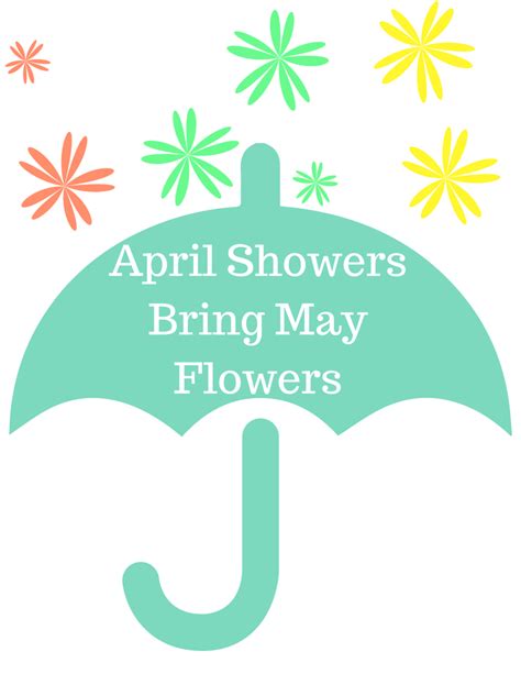 What has 3 feet but no toes? April Showers Bring May Flowers: Free Printable- Mrs. Bishop