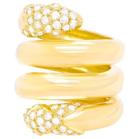 Christian Dior Green Beryl Diamond Gold Ring For Sale At 1stdibs