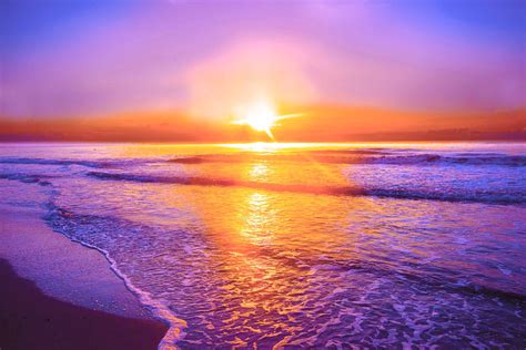 Ocean Sunrise Bg 3 Ann Albers Visions Of Heaven