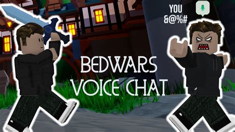 Roblox Bedwars Voice Chat Is Wild Youtube