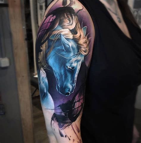 Blue Horse Horse Tattoo Body Art Tattoos Horse Tattoo Design