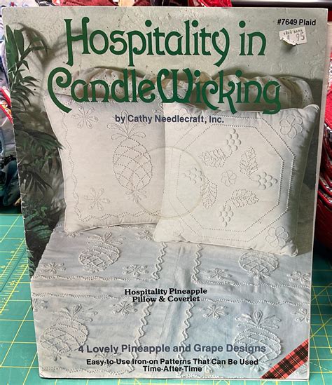 Hospitality In Candle Wicking Pattern And Instructions By Cathy
