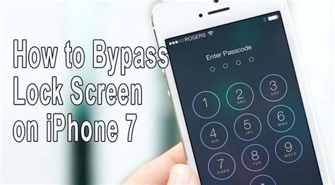 It involves tweaking the software of your iphone 7 by taking advantage of. How to Bypass Lock Screen on iPhone 7 and iPhone 7 Plus ...