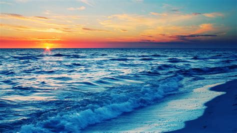 Sunset Beach 1080p wallpaper | beach | Wallpaper Better