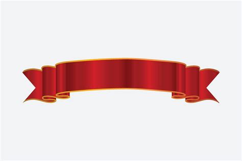 Red Ribbon Banner Design 8957164 Vector Art At Vecteezy