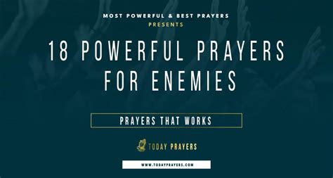 18 Powerful Prayers For Enemies Today Prayers