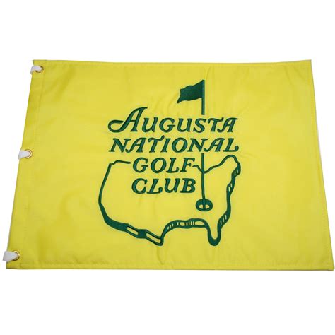 Lot Detail Augusta National Members Flag Very Low Number Produced