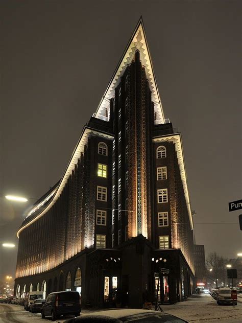 The Chilehaus Chile House In Hamburg Creative Architecture