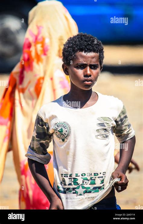 Eritrean Children In Massawa Stock Photo Alamy