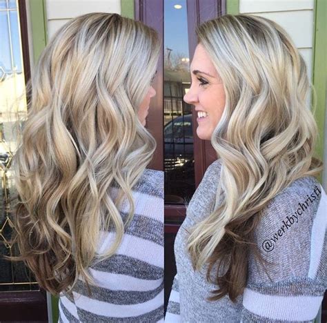 Whatever your natural hair color is, you will find here some really cool ideas with highlights or solid color. Cold tone blonde with brown underneath! @werkbychristi ...