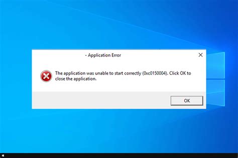 Application Error 0xc0150004 5 Ways To Fix It