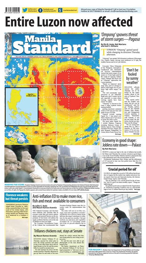 Weather Report In Newspaper Philippines Weather Forecast Photos And Premium High Res Pictures