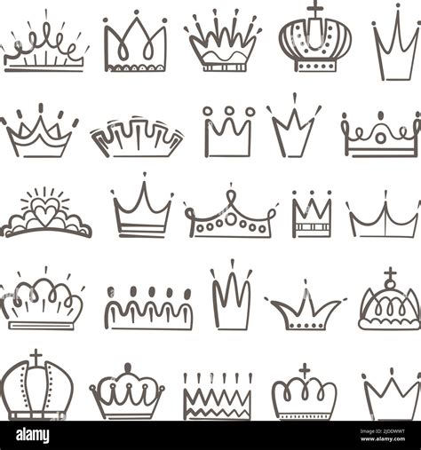 Crown Doodle Hi Res Stock Photography And Images Alamy