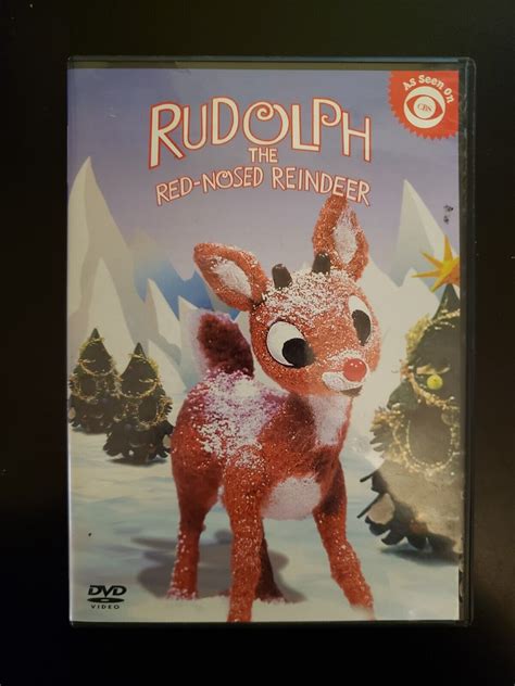 Rudolph The Red Nosed Reindeer Dvd With Case And Cover Artwork Buy 2 Get