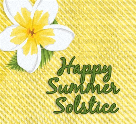 Happy Summer Solstice Flower Free Happy Summer Ecards Greeting Cards