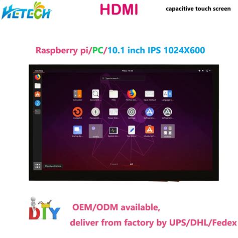 101 Inch Capacitive Touch Screen Ips Raspberry Pi Touch Screen 1024600