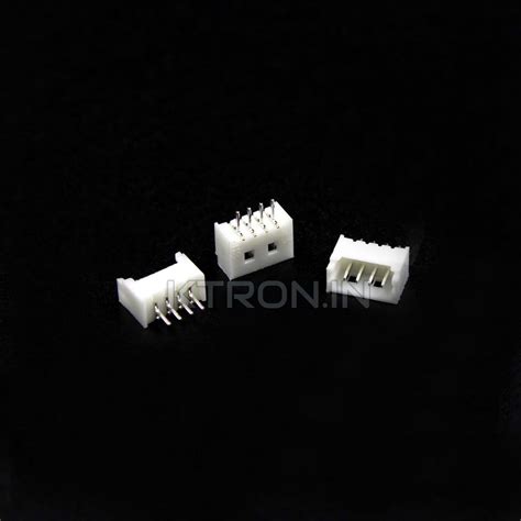 buy 4 pin male connector 1 25mm pitch ktron india