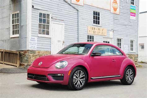 2017 Vw Beetle Pink Edition Review Weird Yet Charming