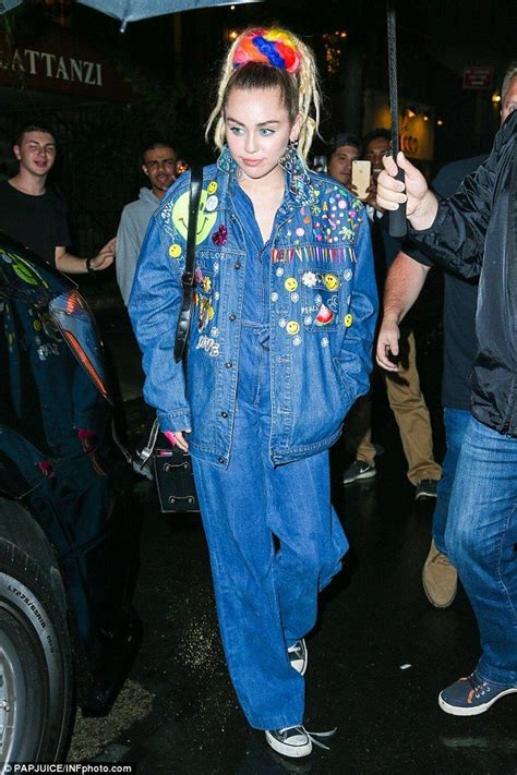 Dirty Hippie Miley Cyrus Was Heading Home After An Italian Dinner