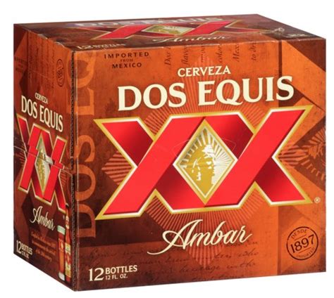 Dos Equis Ambar Especial 12 Pack 355ml Bottle Busters Liquors And Wines