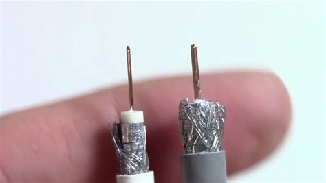 The Difference Between Rg59 And Rg6 Coax Cables Youtube