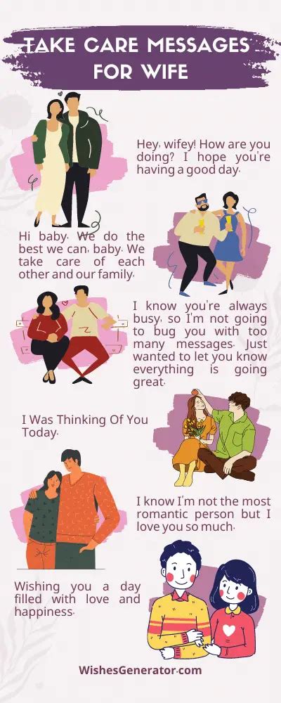 53 Take Care Messages For Wife Caring Love Messages For Her
