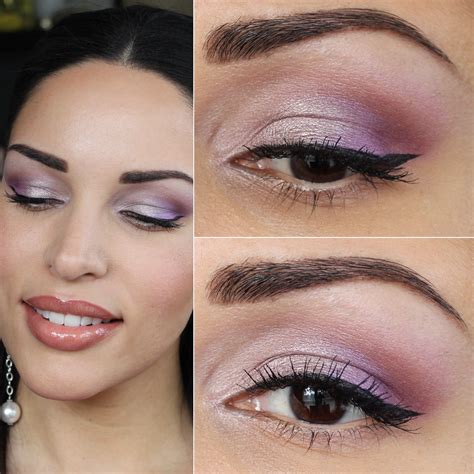 Makeup Tutorial Metallic Purple Eyeshadow Feat Bareminerals Purple