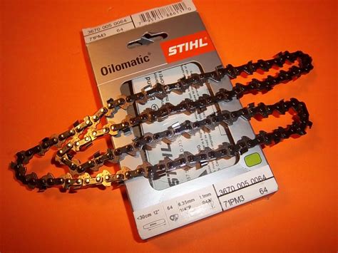 New Stihl 12 Chain Fits Polesaws 71pm3 64 043 36700050064 Oem Free