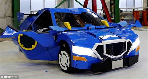 Real Life 12 Foot Transformer Morphs From Robot Into Car In Tokyo