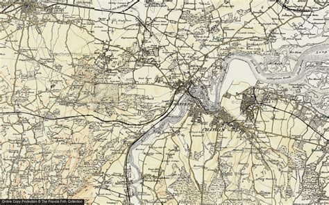 Historic Ordnance Survey Map Of Rochester