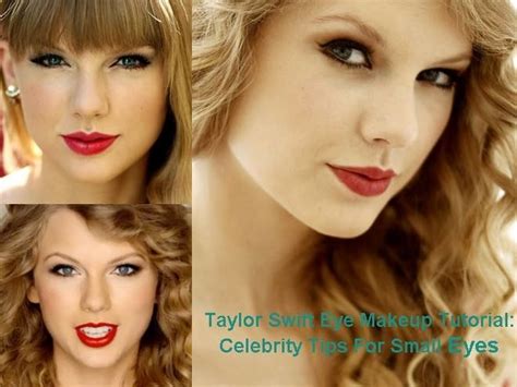 Taylor Swift Eye Makeup Tutorial Celebrity Tips For Small Eyes Minki