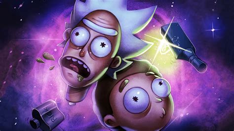 Rick and morty hd wallpapers, desktop and phone wallpapers. Morty Smith and Rick Sanchez FanArt Wallpaper, HD TV ...