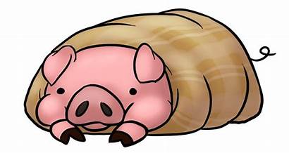 Blanket Pig Pigs Cartoon Defibrillation Hands Must